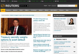 Reuters.com look