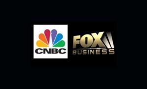 CNBC and Fox Business
