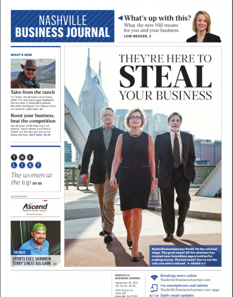 Nashville Biz Journal web traffic up 25 percent in 2015 - Talking Biz News