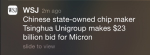 WSJ Push Alert