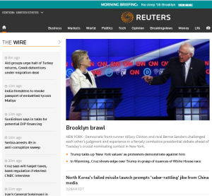 Reuters 2016 website