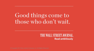 WSJ 2017 ad campaign