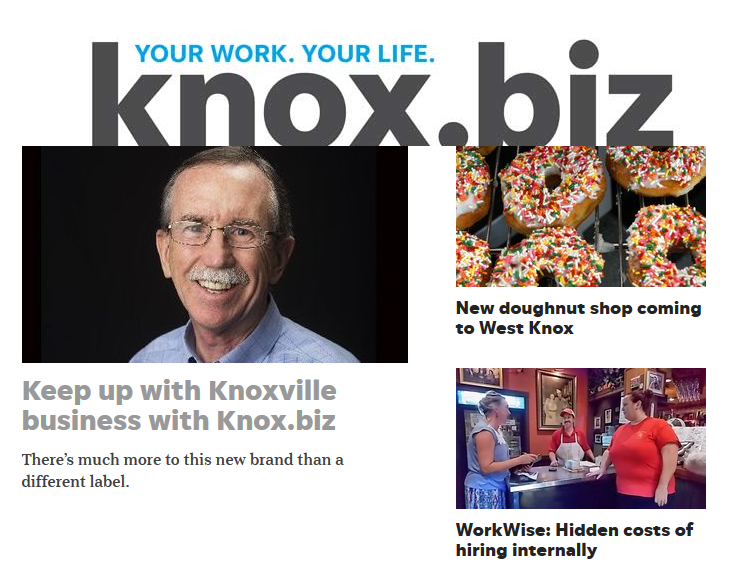 Knoxville Business Journal Renames Itself As Knox.biz - Talking Biz News