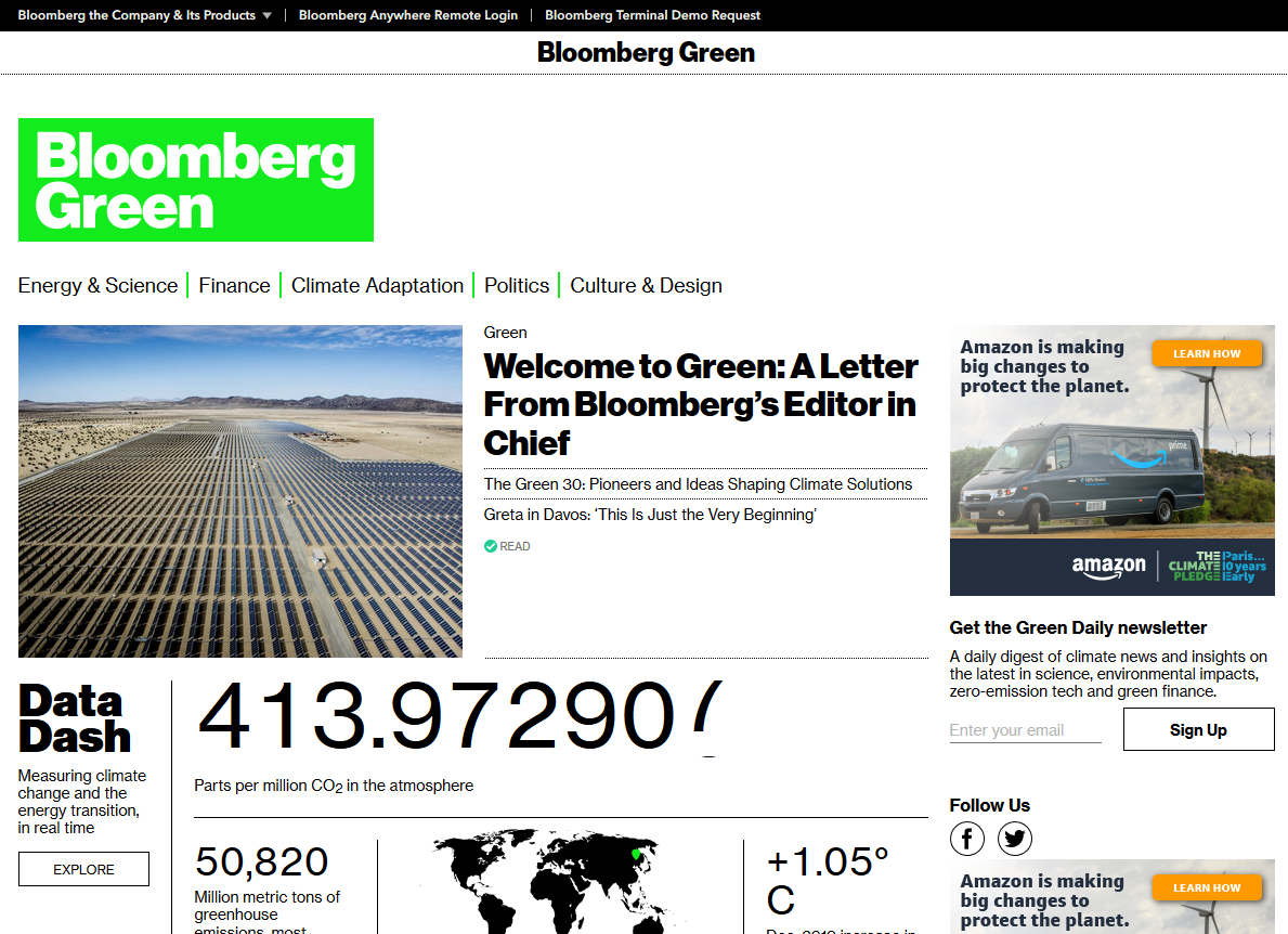 Bloomberg Green