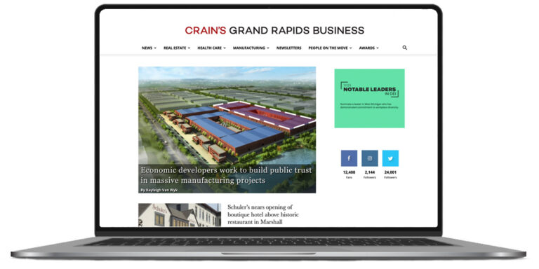 Crain's Grand Rapids Business Has Launched - Talking Biz News