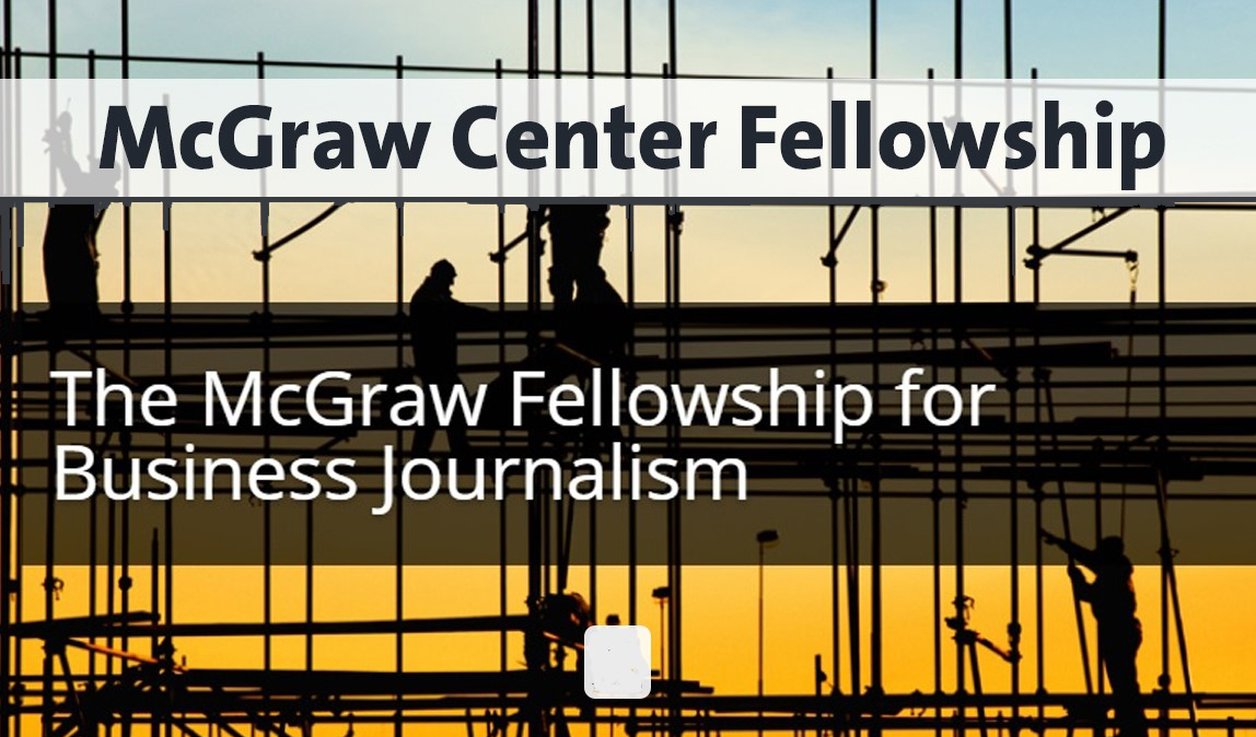McGraw Biz Journalism Center hands out fellowships to four journalists